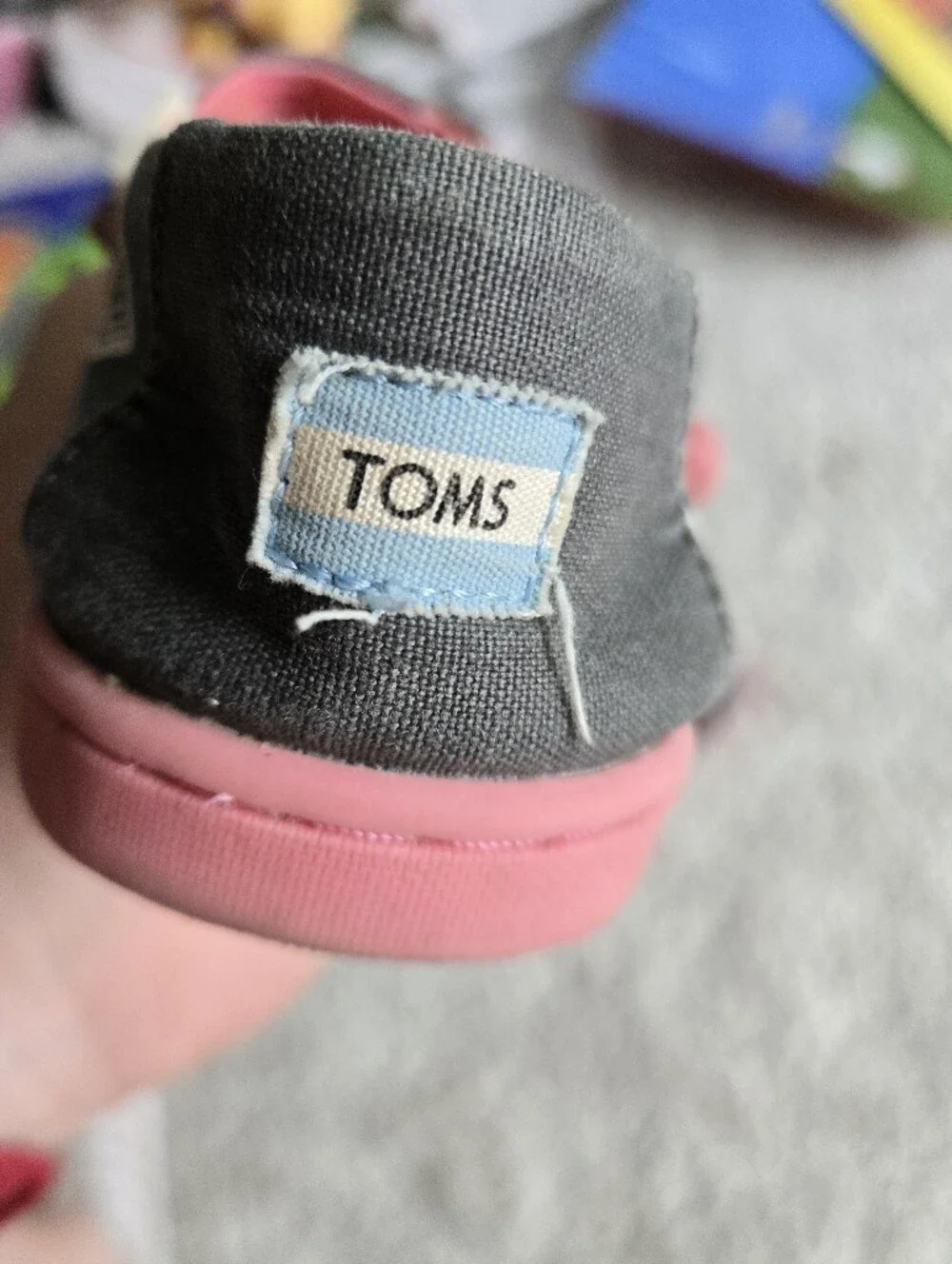 Toddler Size 10- Toms Slides- Unicorn, Ice Cream, Pineapple